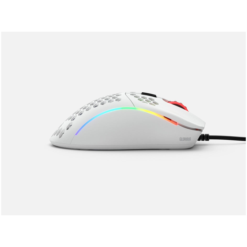 Miš Glorious PC Gaming Race Model D- minus RGB matt bela (GLO-MS-DM-MW)