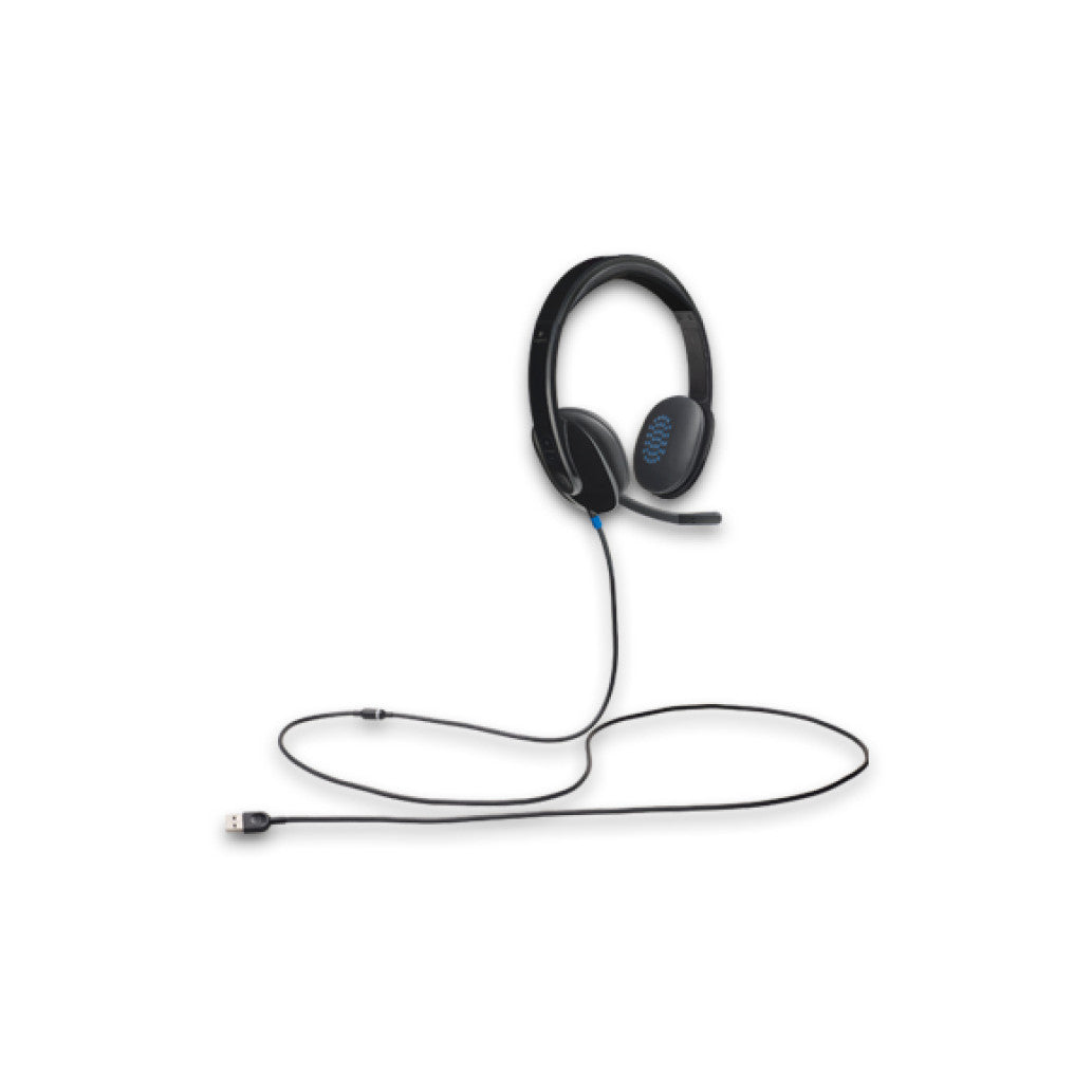 Slušalke Logitech USB H540 z mikrofonom - USB (981-000480)