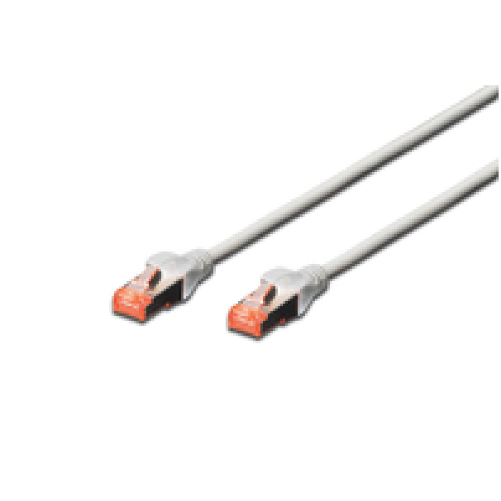 KABEL PATCH SFTP Cat 6 10,00m RJ45 Digitus - siv (DK-1644-100)