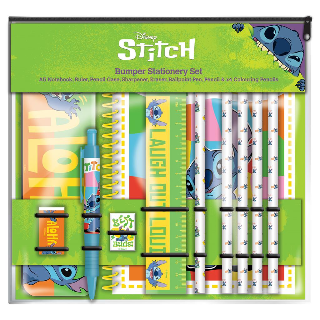 PYRAMID LILO & STITCH BUMPER pisarniški set