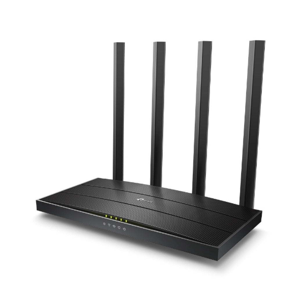 Usmerjevalnik brezžični TP-Link WiFi5 802.11ac AC1200 867Mbit/s dualband MU-MIMO 4xLAN 4x antena (ARCHER C6 V3.2)