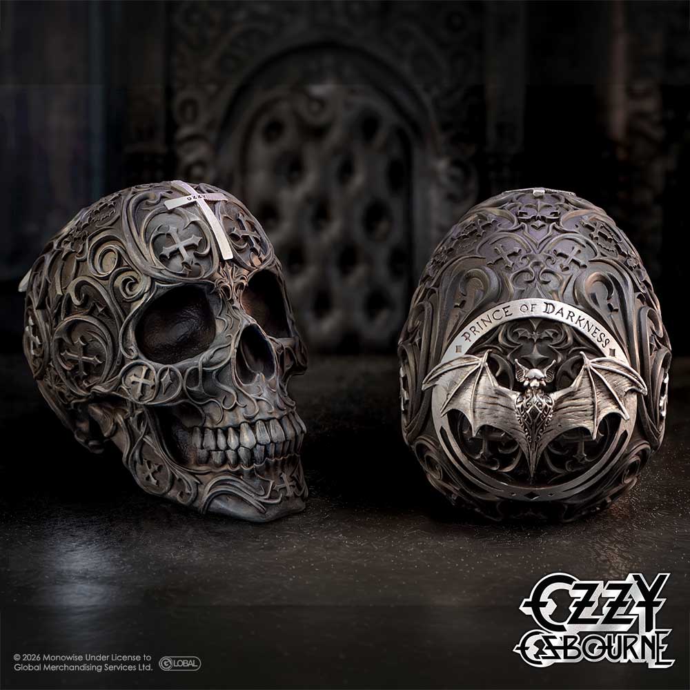 NEMESIS NOW - OZZY OSBOURNE - PRINCE OF DARKNESS SKULL 14,8CM
