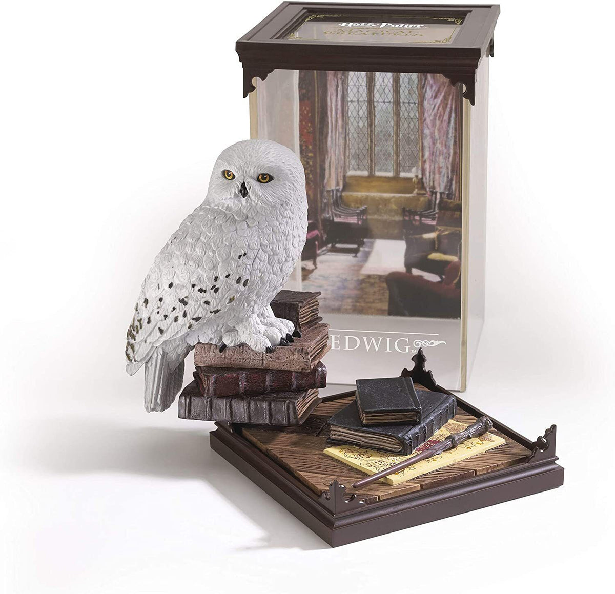 NOBLE COLLECTION Harry Potter magical creatures Hedwig figurica