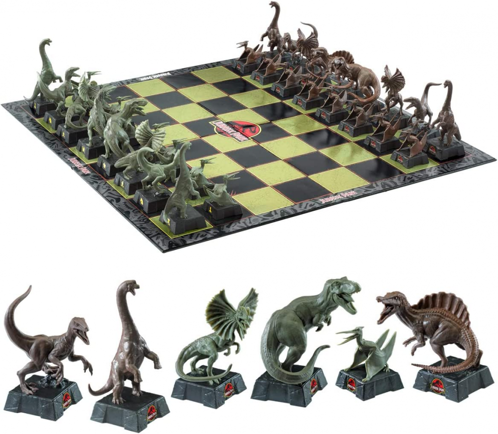 NOBLE COLLECTION Universal Jurassic Park šah