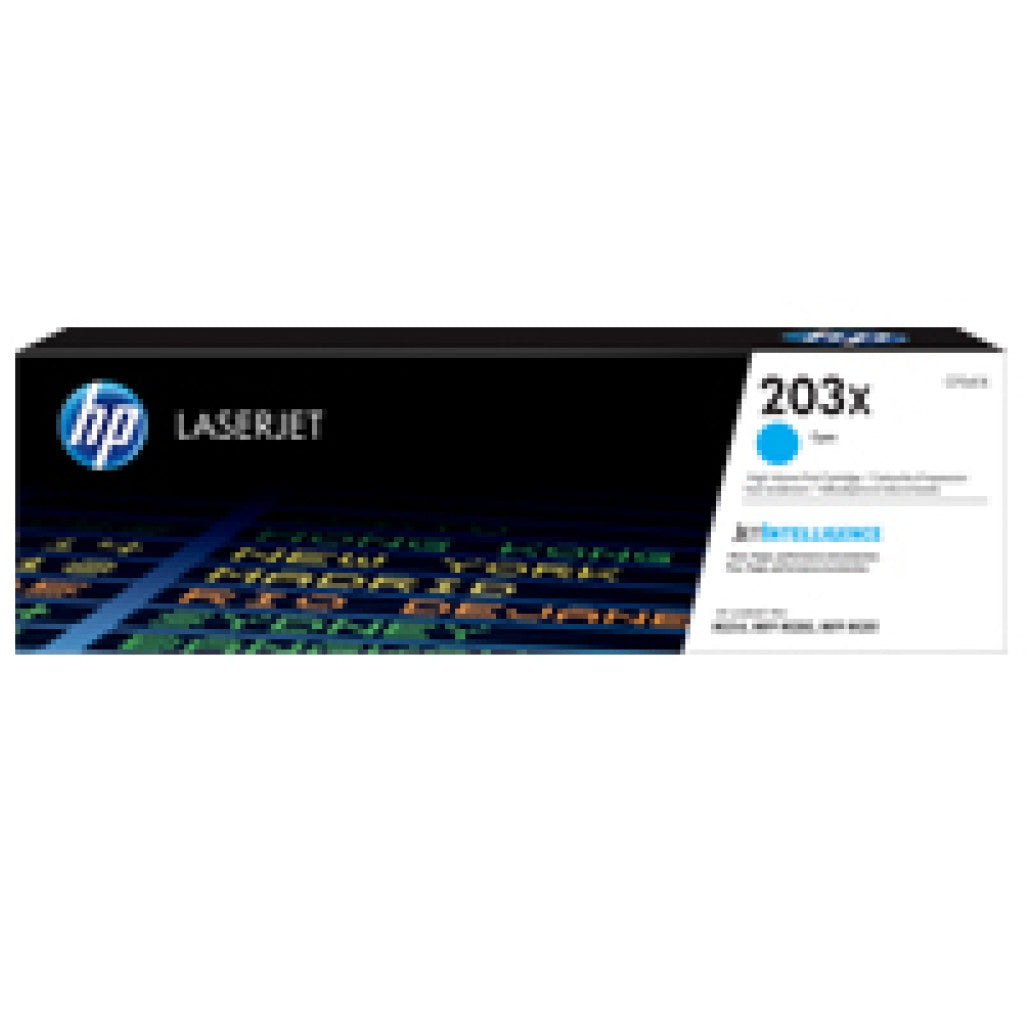 TONER HP 203X CYAN ZA COLOR LJ Pro M254dn, M365dw, MFP M280nw, M281cdw, M281fdn (2.500 STRANI) (CF541X)