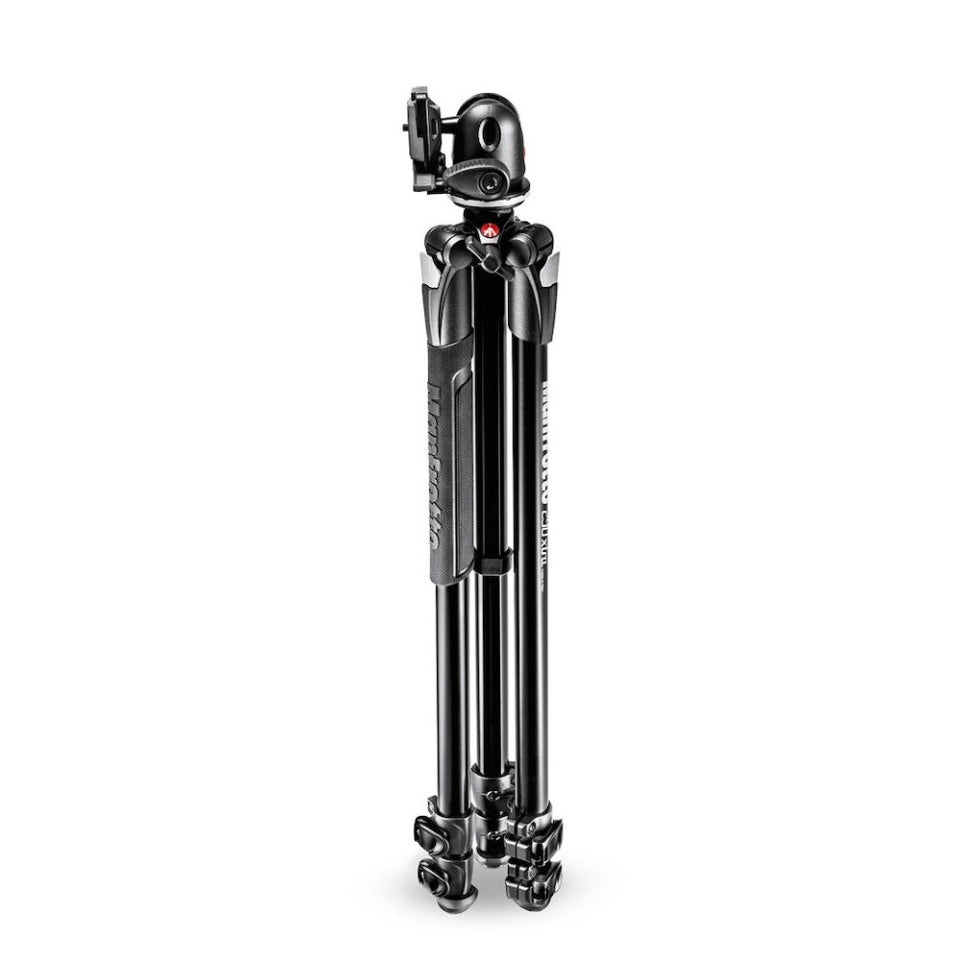 Manfrotto 290 XTRA ALU FOTO STOJALO in kroglična glava z RC2 Quick release 496RC2, ČRN - MK290XTA3-BH