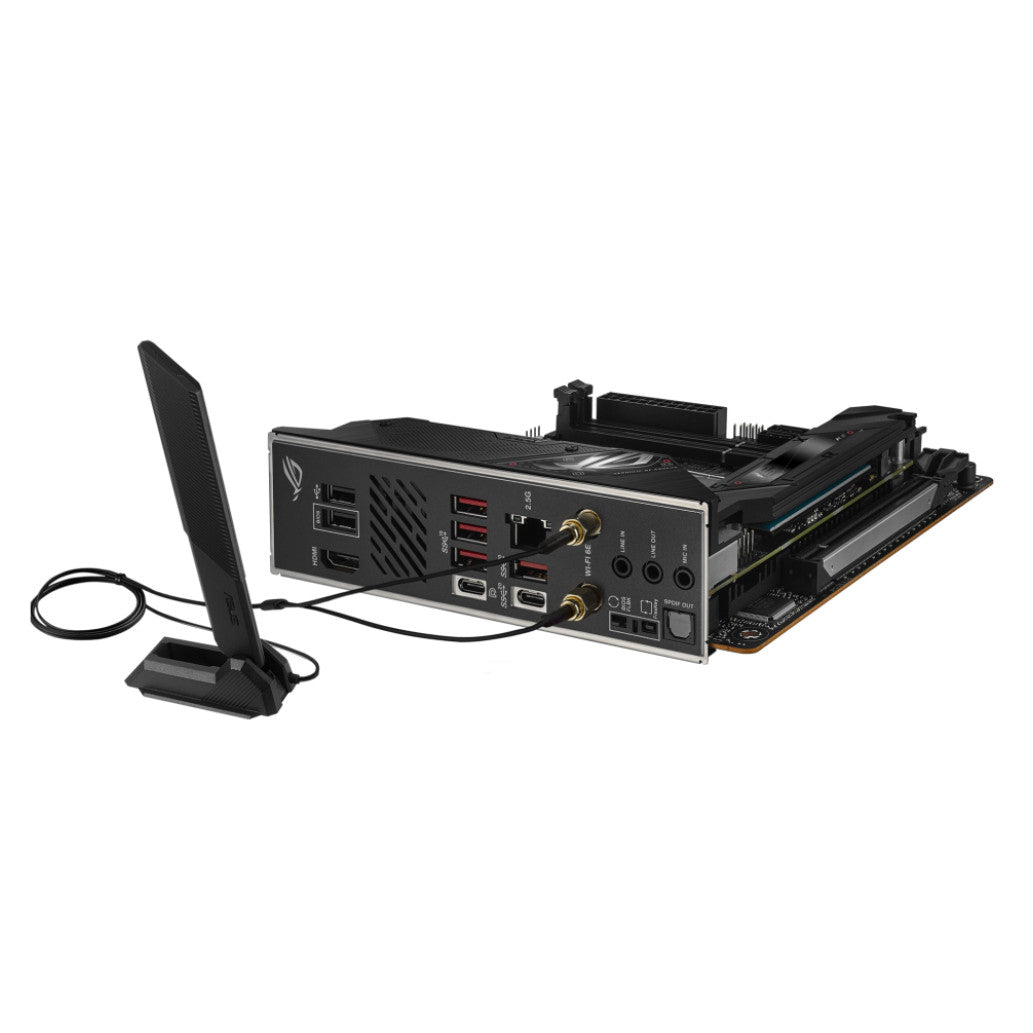 Osnovna plošča AM5 ASUS ROG STRIX B650E-I GAMING WIFI 6E DDR5 mini-ITX (90MB1BI0-M0EAY0)