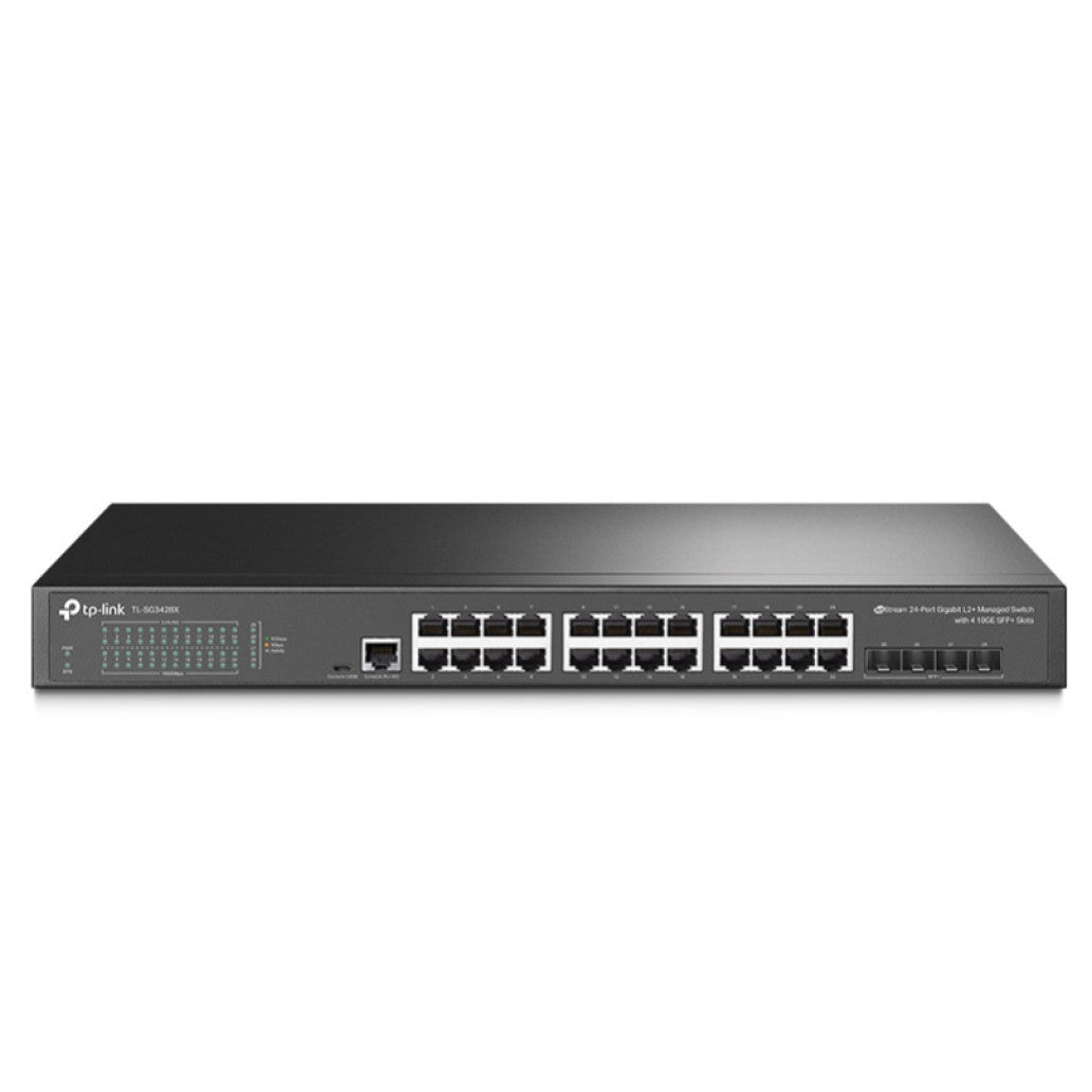 STIKALO 24-PORT + 4x SFP TP-LINK JetStream TL-SG3428X L2+