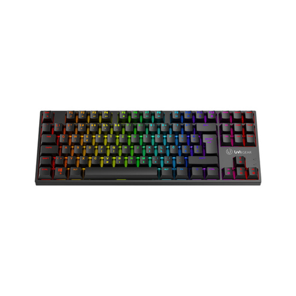 Gaming Tipkovnica Žična UVI GREED MINI V2 SLO | SLO gravura črna RGB (UVIGREEDV2MINI)