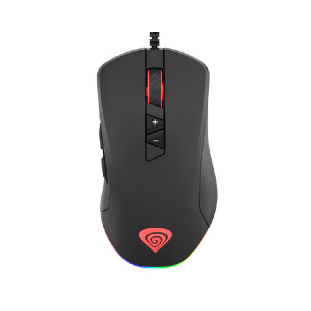 Miš Genesis Žična Xenon 770 gaming črna 10200DPI RGB LED osvetlitev (MOUSE-GEN-XEN770)