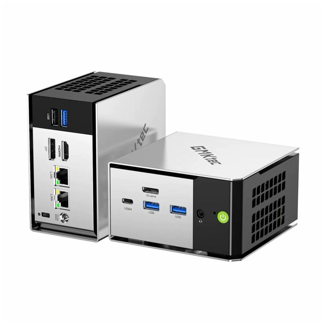 Mini PC GMKtec M8 AMD Ryzen5 PRO 16GB RAM 512GB SSD NucBox črn (8802229)