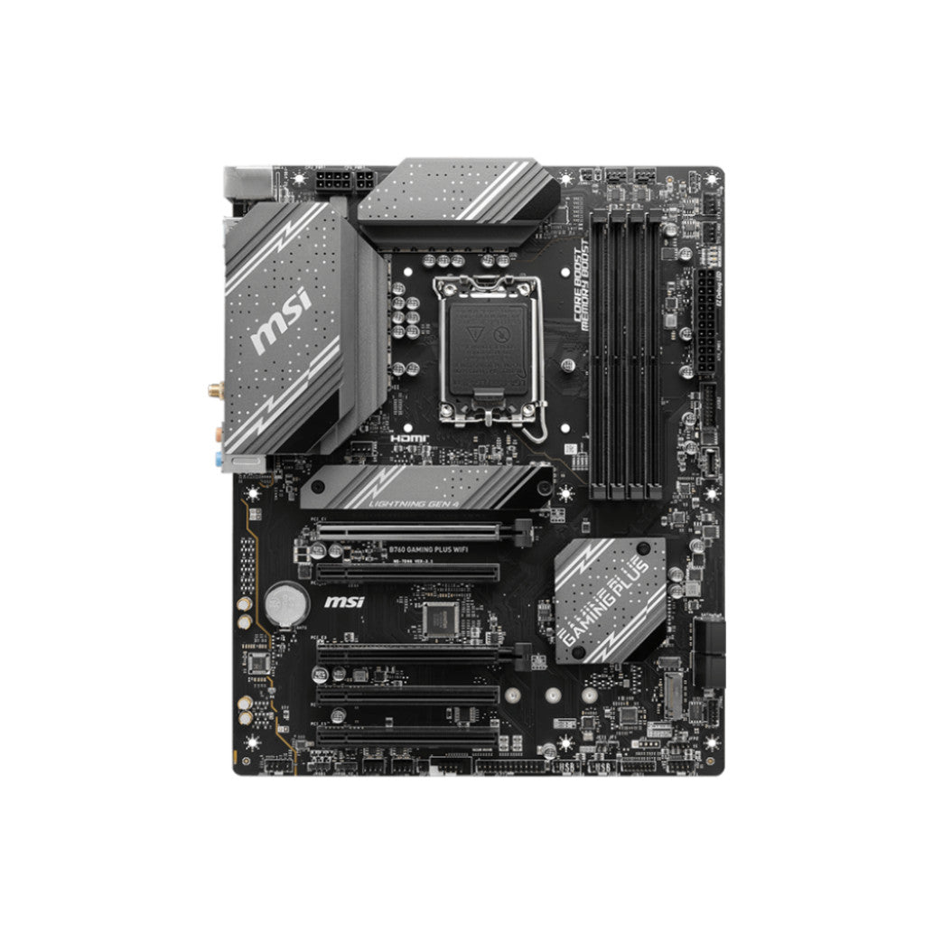 Osnovna plošča 1700 MSI B760 Gaming Plus Wifi ATX 1xHDMI 1xDisplayPort 7D98-007R