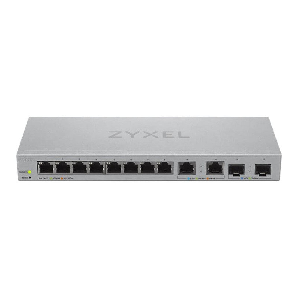 STIKALO 12-PORT ZyXEL XGS1210-12 2x2,5Gb/s 2x10Gb/s Web Managed (XGS1210-12-ZZ0102F)