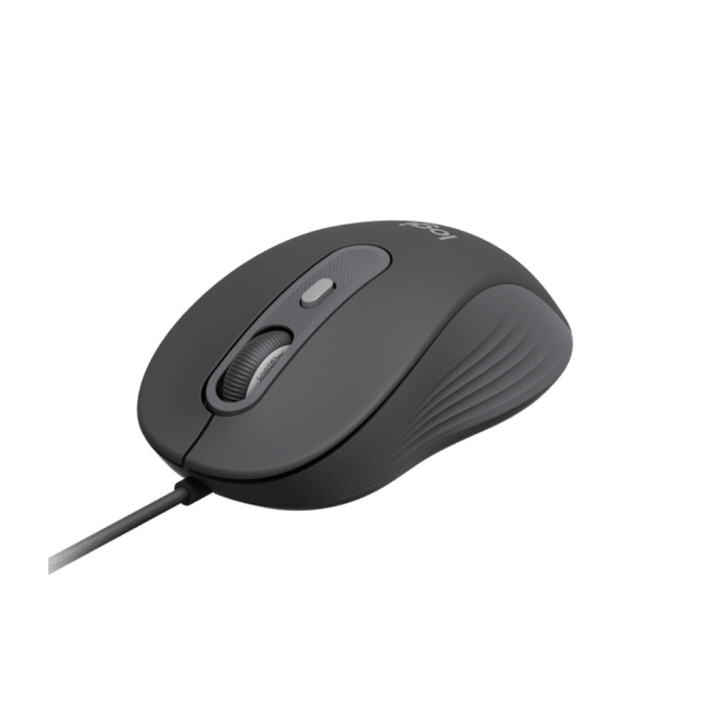 Miš Logitech USB-A Signature M520 črno-siva For Business 4000DPI (910-007511)