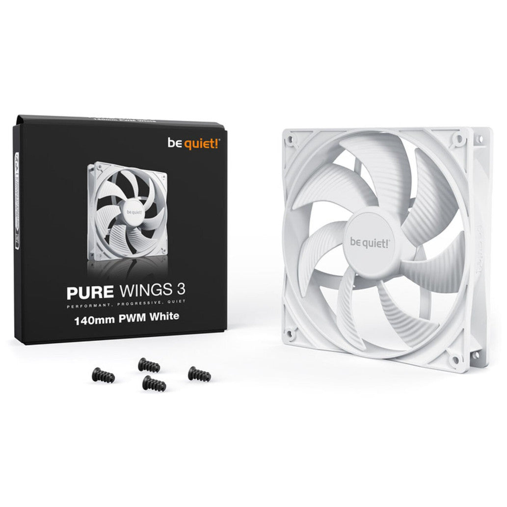 Ventilator be quiet! Pure Wings 3 140mm bela