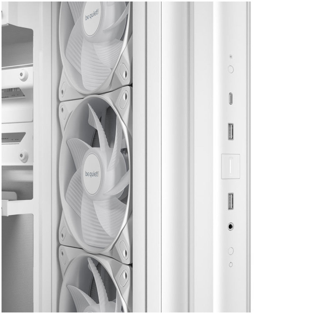 Ohišje be quiet! Light Base 500 LX microATX - bela RGB