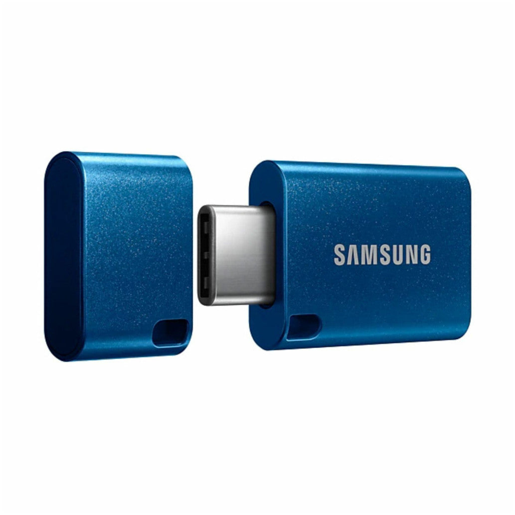Spominski ključek 64GB USB 3.1/USB-C Samsung 300MB/s kovinski s pokrovčkom moder (MUF-64DA/APC)