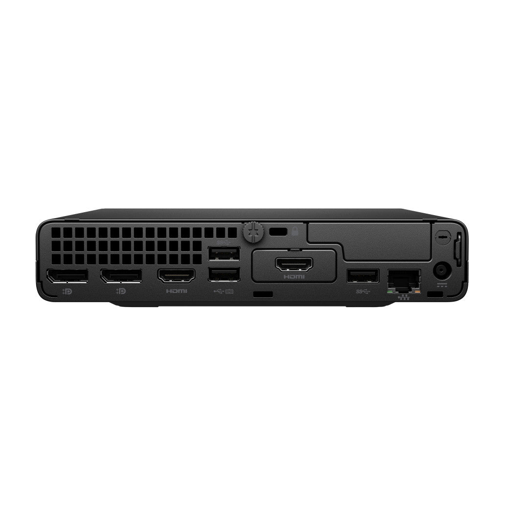 Računalnik HP Mini 400G9 i5-14500T/Q670/16GB-DDR5/512GB/-/Intel 770 HDMI 2xDP USB-C/BT WiFi RJ45/90W-89%/Win11Pro črna 937U0EA#ABD