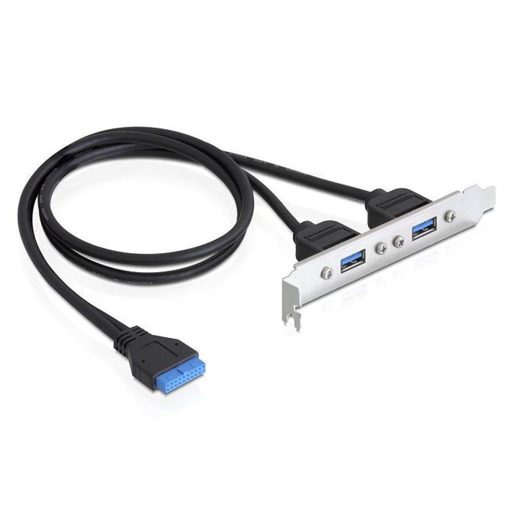 Adapter MB interni USB 3.0 => 2x USB 3.0 PCI slot 60cm Delock
