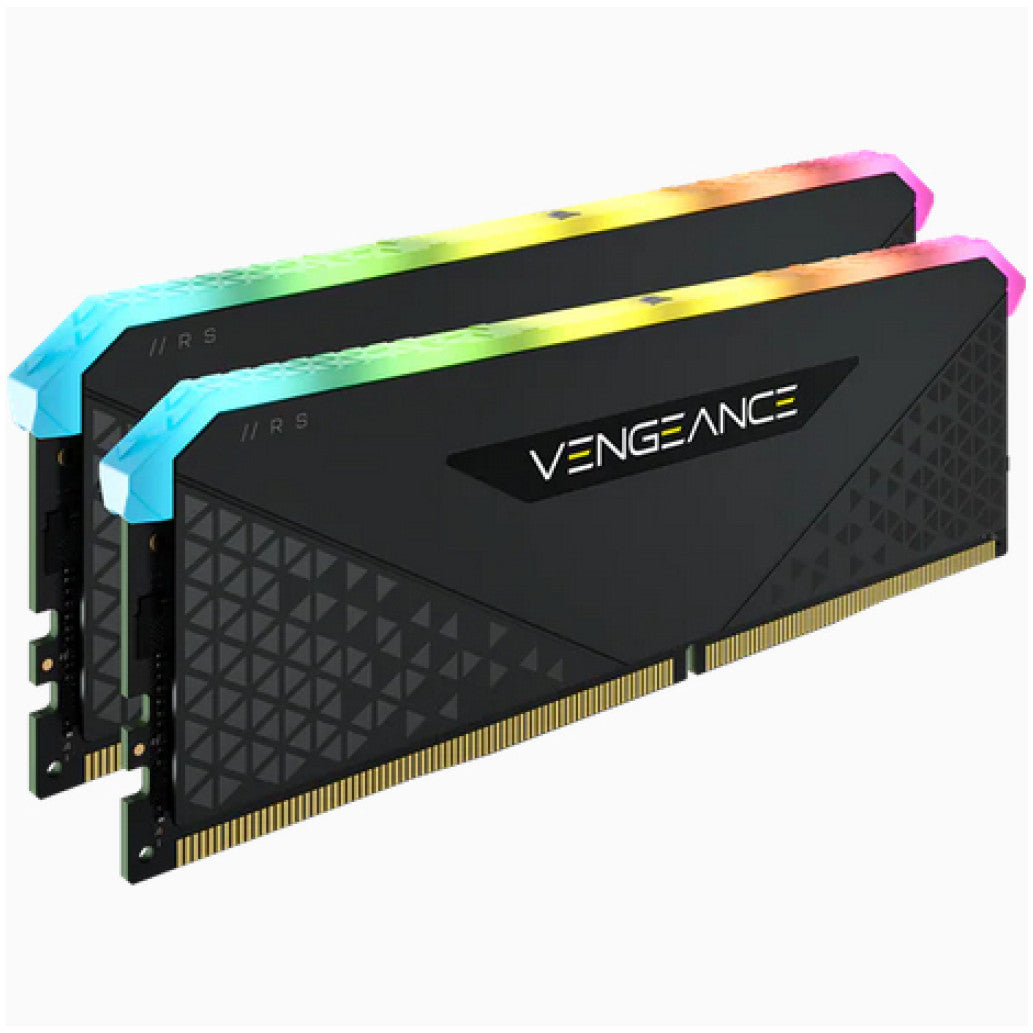 DDR4 32GB 3200MHz CL16 KIT (2x16GB) Corsair RGB Vengeance XMP2.0 1,35V Gaming črna (CMG32GX4M2E3200C16)