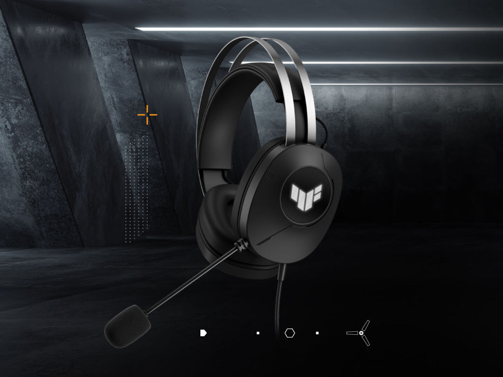 Slušalke ASUS TUF Gaming H1 Gen II, črne