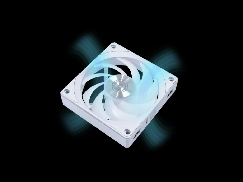 Ventilator za ohišje Lian Li UNI FAN CL Wireless 120 ARGB PWM 120mm, bel