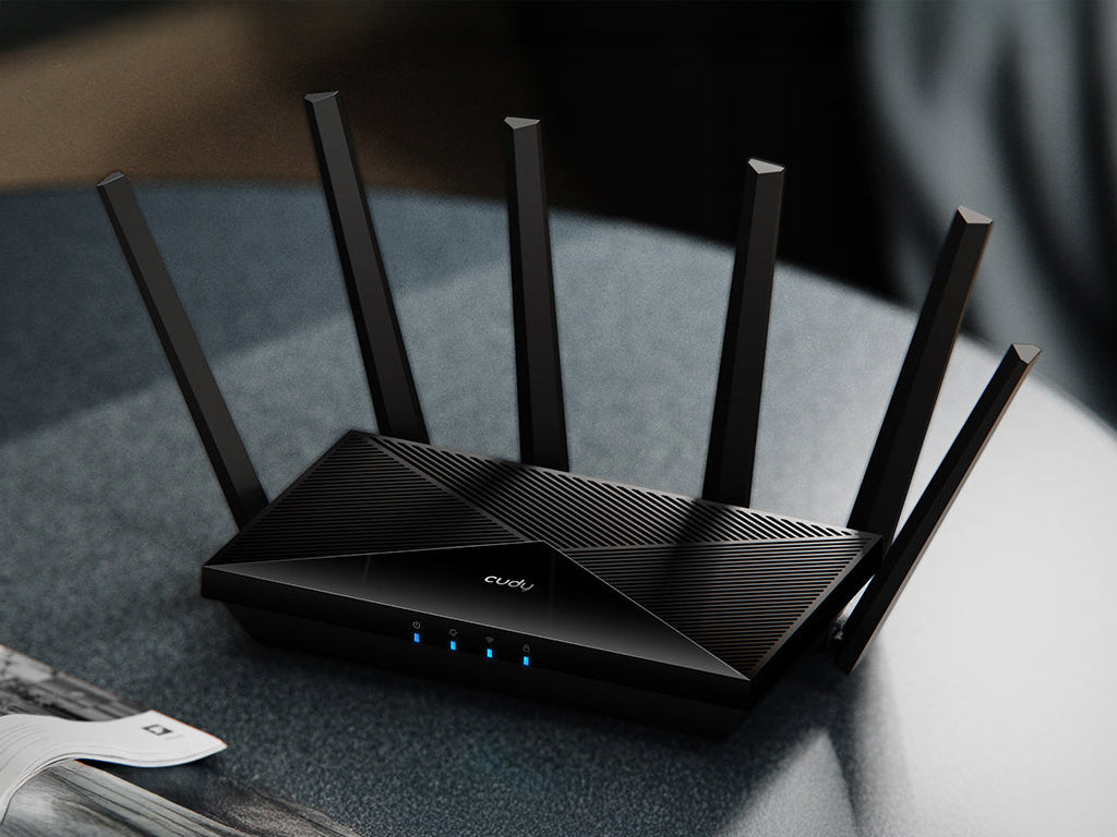 Brezžični usmerjevalnik Router CUDY WR6500H, BE6500, 2.5G, Wi-Fi 7, Mesh