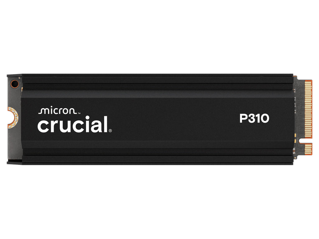 SSD 2TB M.2 80mm PCI-e 4.0 x4 NVMe, CRUCIAL P310 Heatsink (CT2000P310SSD5)