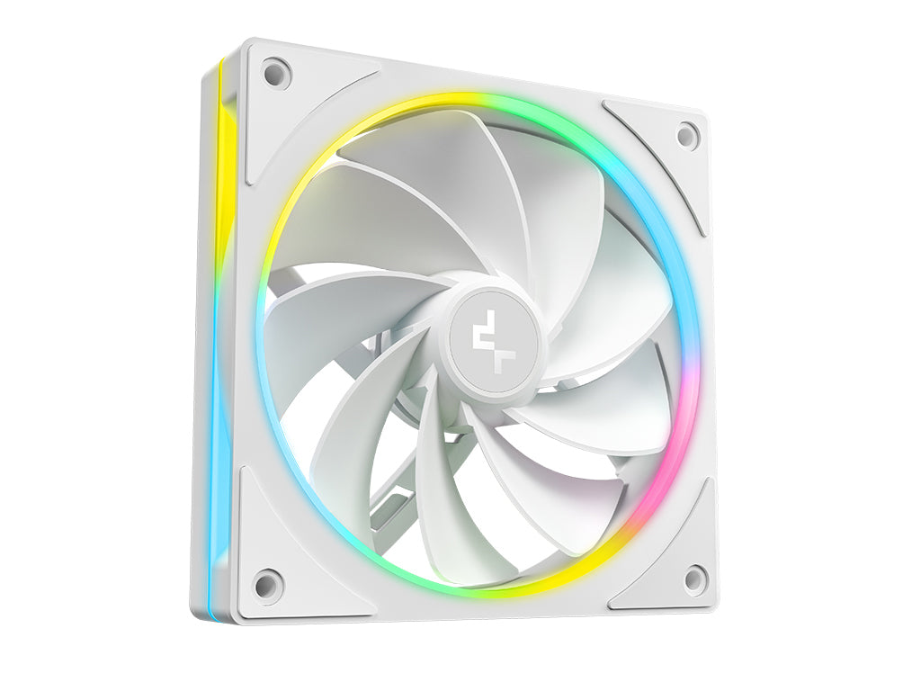 Računalniško ohišje DeepCool CL660 WH, ATX, Midi-Tower, ARGB, kaljeno steklo, belo