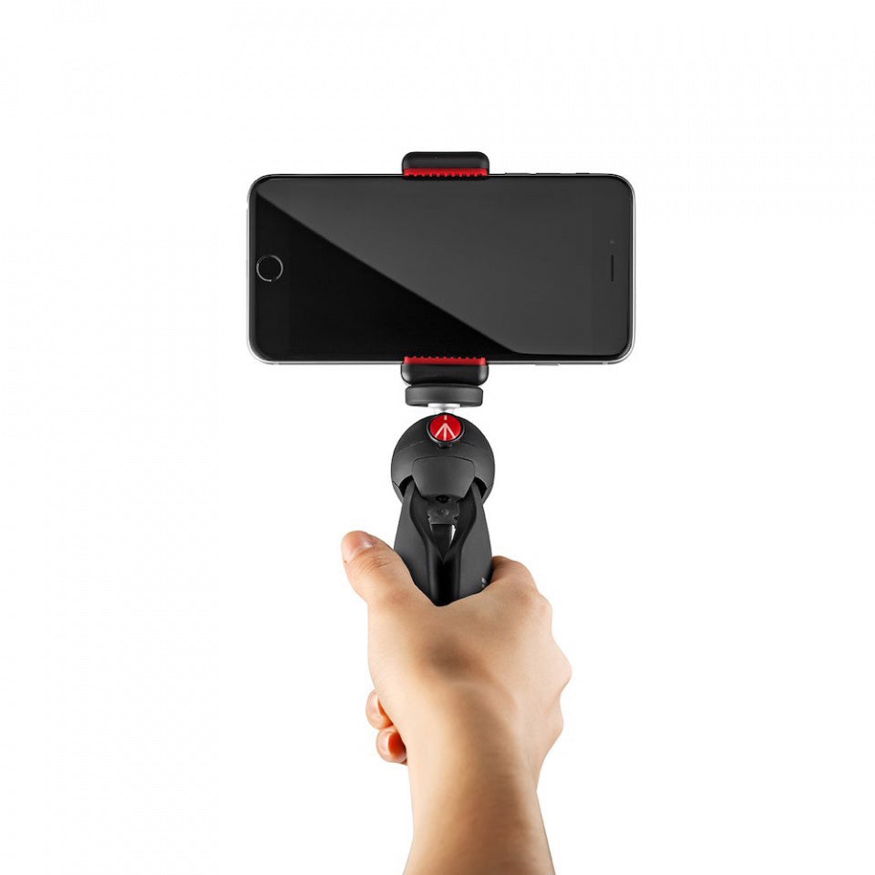 Manfrotto PIXI MINI MII namizno stojalo z nosilcem za telefon - MKPIXICLMII-BK
