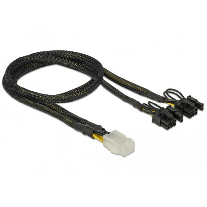 Adapter DC 6pin na 2x 8pin za grafične kartice PCI-express 0,3m Delock