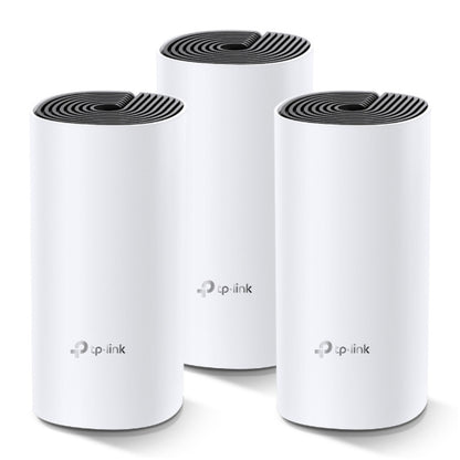 Usmerjevalnik brezžični mrežni sistem TP-Link Deco M4 AC1200 867Mb/s 2xRJ45 dualband MESH MU-MIMO 1xLAN 2x notranja antena 3 pack (TPLNC-DECOM4_3)