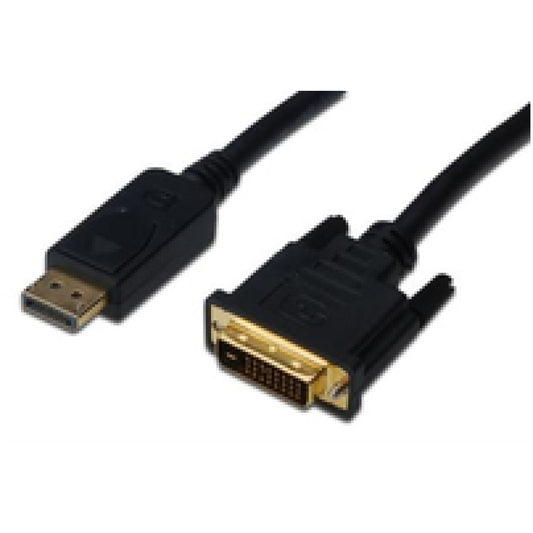 Kabel DisplayPort(m)=>DVI-D(m) 3,00m 1920x1200/60Hz Digitus (AK-340306-030-S)