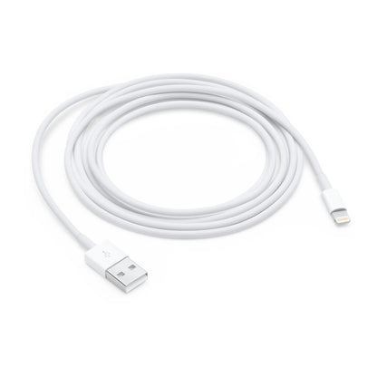Kabel USB-A => Apple Lightning 2,00m bel - original Apple (retail pakiranje) MD819ZM