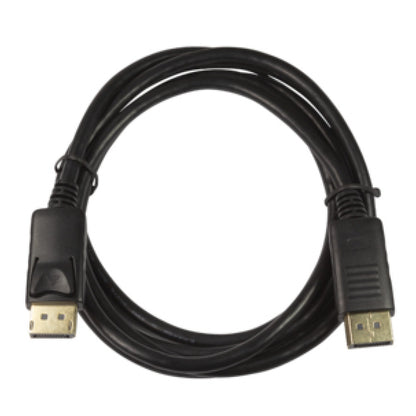 Kabel DisplayPort(m)=>DisplayPort(m) 5,00m 4K/60Hz dvojno oklopljen pozlačeni konektorji črn LogiLink (CV0074)