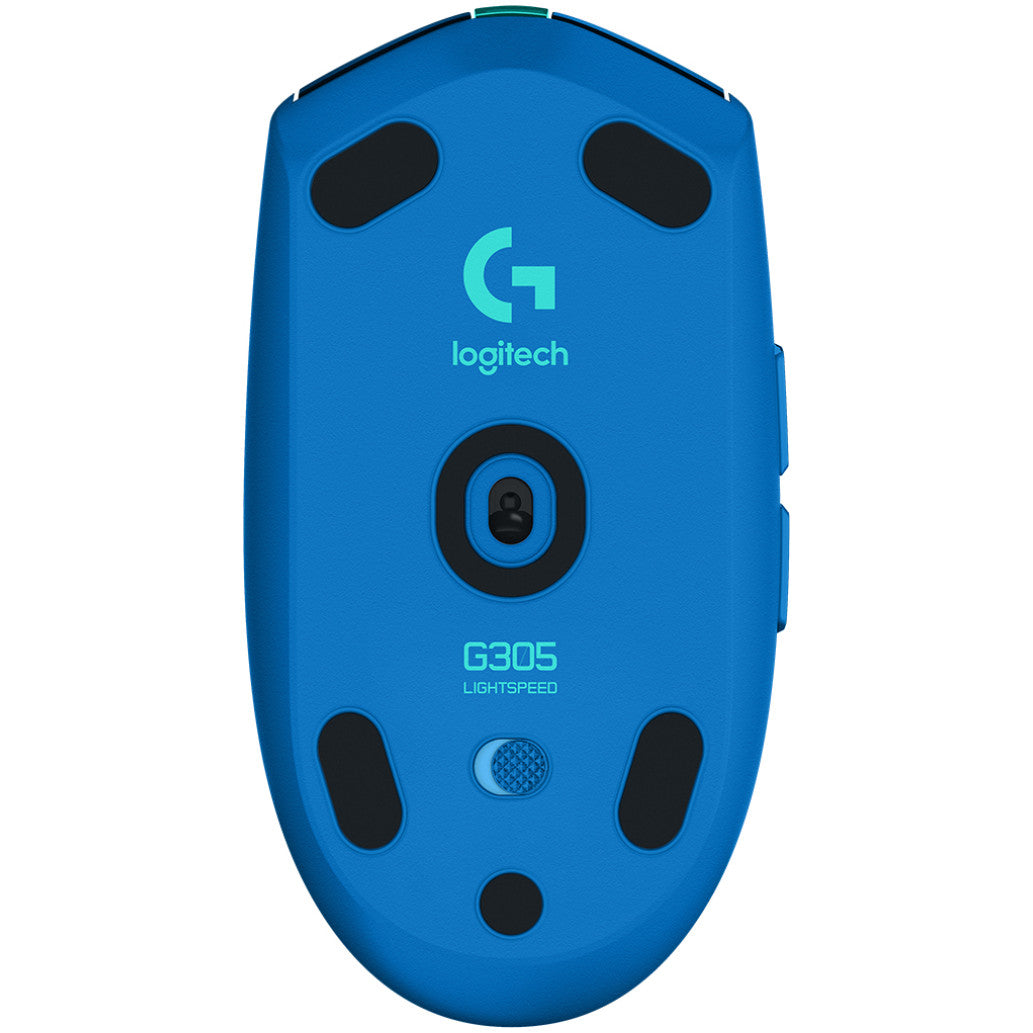 Gaming miška brezžična Logitech G305 LightSpeed, modra (910-006014)