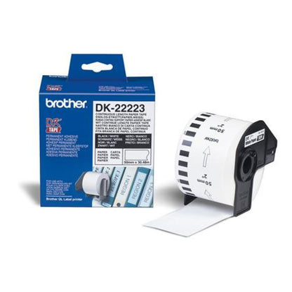 ETIKETA Brother DK22223 bela 50mm