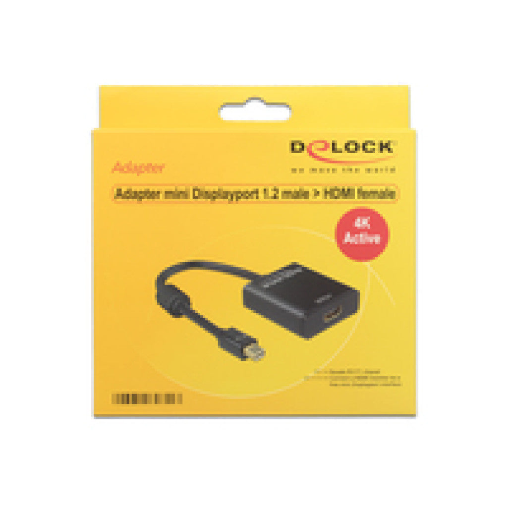 Adapter DisplayPort mini (m) => HDMI (ž) 4K Delock
