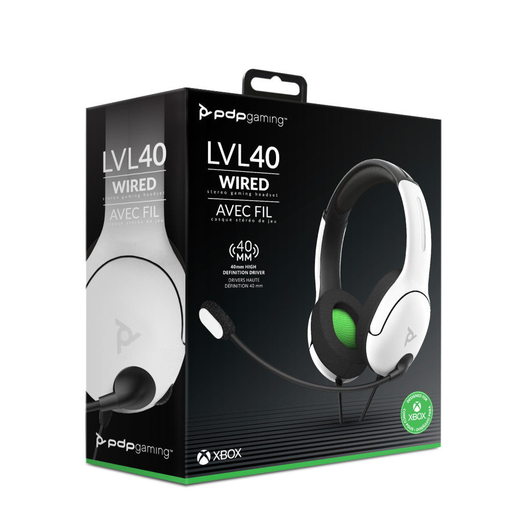 Slušalke PDP LVL40 Chat Xbox z mikrofonom (6339)