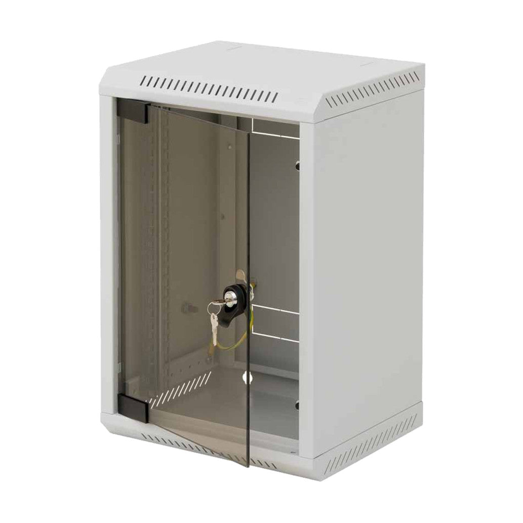 Kabinet Triton zidni 9U 250mm 470x310x260 sestavljen siv (RBA-09-AS3-CAX-C1)