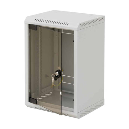 Kabinet Triton zidni 9U 250mm 470x310x260 sestavljen siv (RBA-09-AS3-CAX-C1)