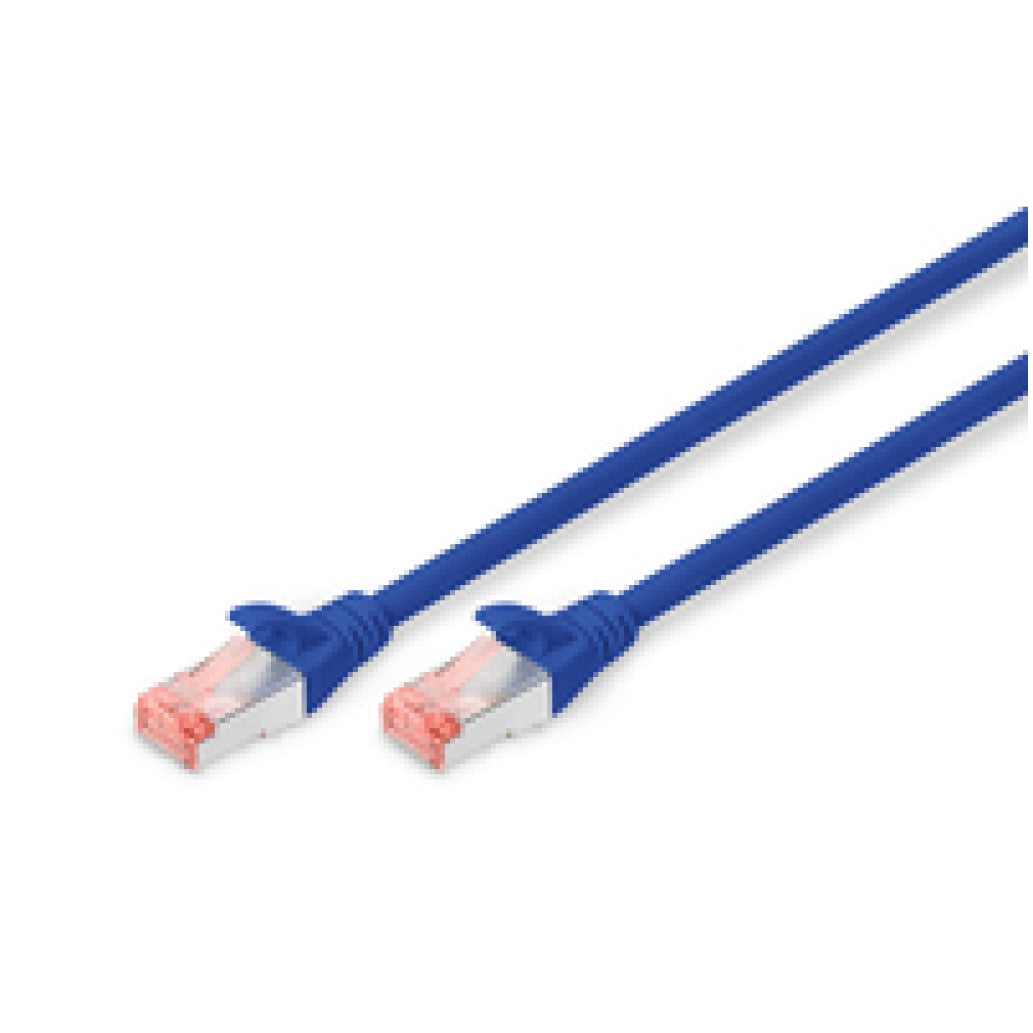KABEL PATCH SFTP Cat 6 0,25m RJ45 Digitus moder (DK-1644-0025/B)