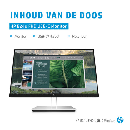 Monitor HP 60,5 cm (23,8") E24u G4 1920x1080 IPS 5ms HDMI DisplayPort USB-C 65W DP-Out 4xUSB3.2 Pivot  3H sRGB99%