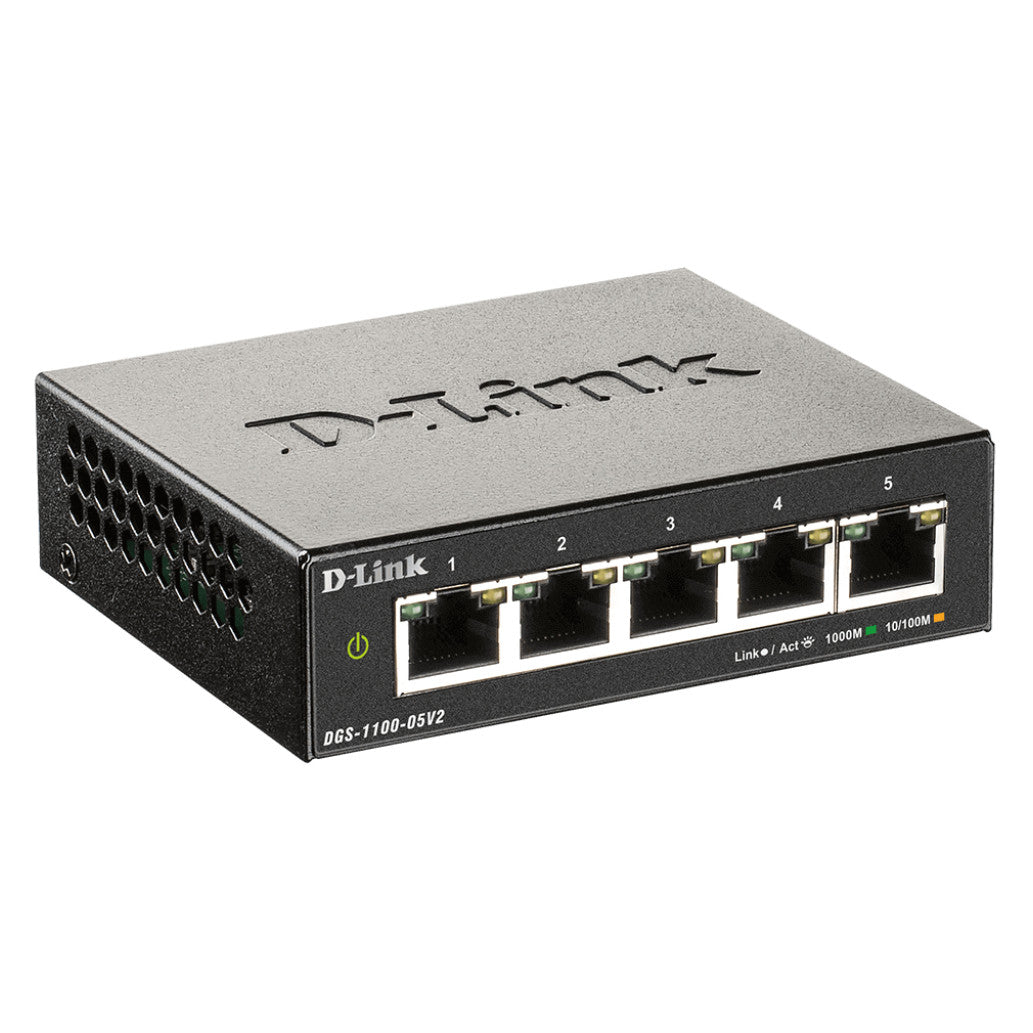 STIKALO 5-PORT D-link 100/1000 Managed (DGS-1100-05V2/E)