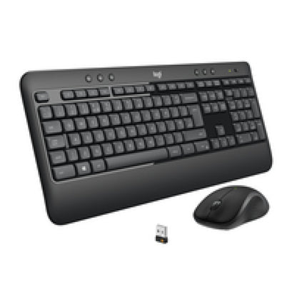 Tipkovnica in miš Logitech brezžična desktop MK540 US international Unyfiying Combo advanced (920-008685)