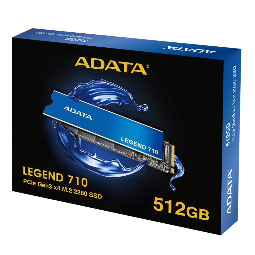 Disk SSD M.2 NVMe PCIe 3.0 512GB Adata Legend 710 2280 2400/1000MB/s (ALEG-710-512GCS)