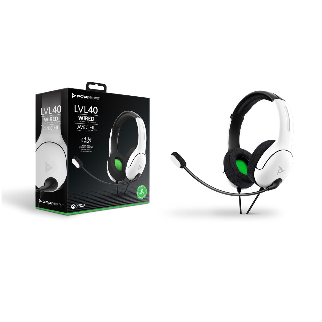 Slušalke PDP LVL40 Chat Xbox z mikrofonom (6339)
