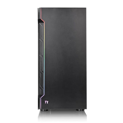 Ohišje Thermaltake  H200 TG MidiATX - črna RGB
