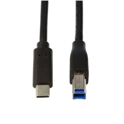 Kabel USB-C => USB-B 3.2 Gen1x1 A 2,0m Logilink - črn (CU0163) EOLS-P