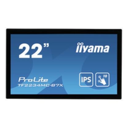 Monitor touch Iiyama 54,6 cm (21,5") TF2234MC-B7X 1920x1080 IPS 8ms VGA HDMI DisplayPort 1xUSB Touch  7H
